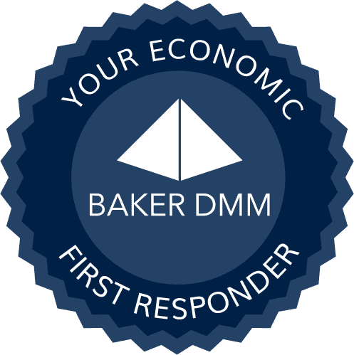 Baker DMM Daily Money Management Services and Financial Caregiving for Seniors Financial Caregiver Badge