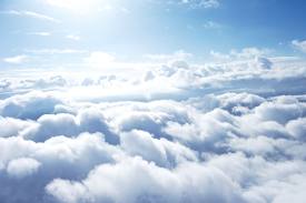 peaceful clouds when handling financial matters