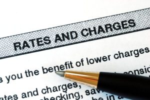 rates and charges bank statement sign of identity theft